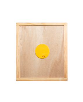 Dekplank met bijenuitlaat