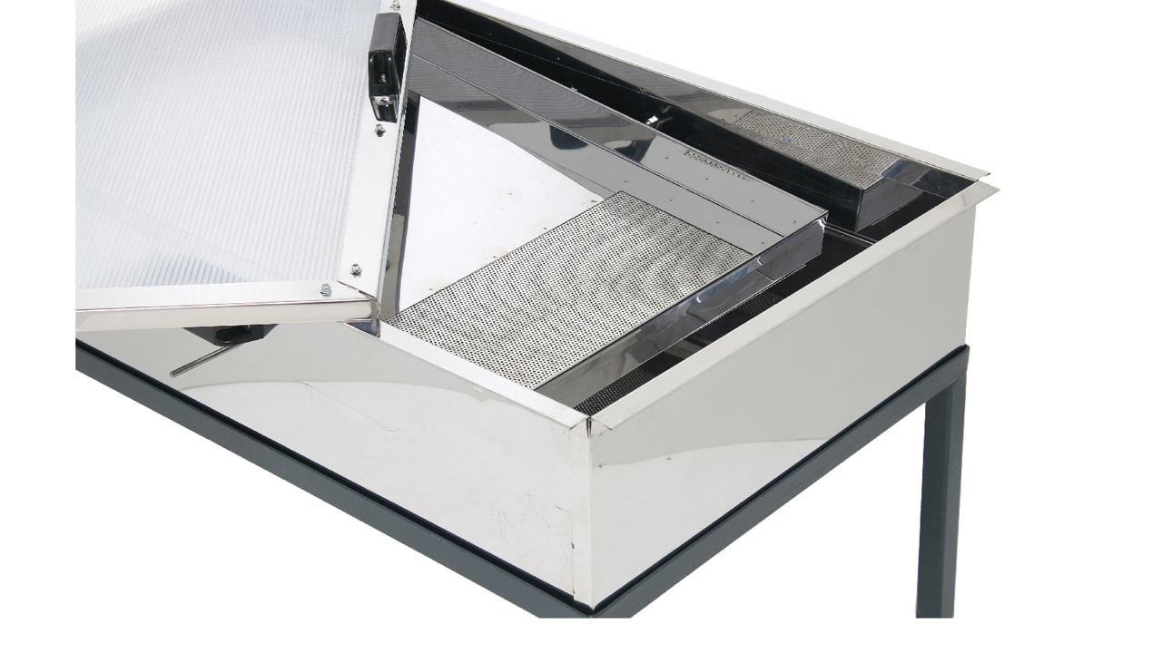 Benka RVS zonnewassmelter