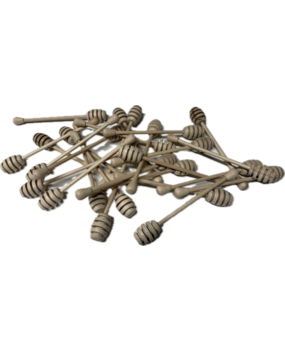 Honinglepel hout 100 stuks