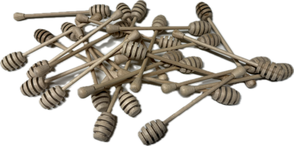 Honinglepel hout 100 stuks