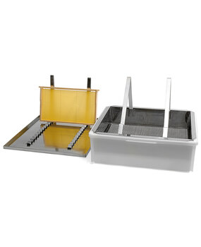 Ontzegelbak inclusief ramenhouder