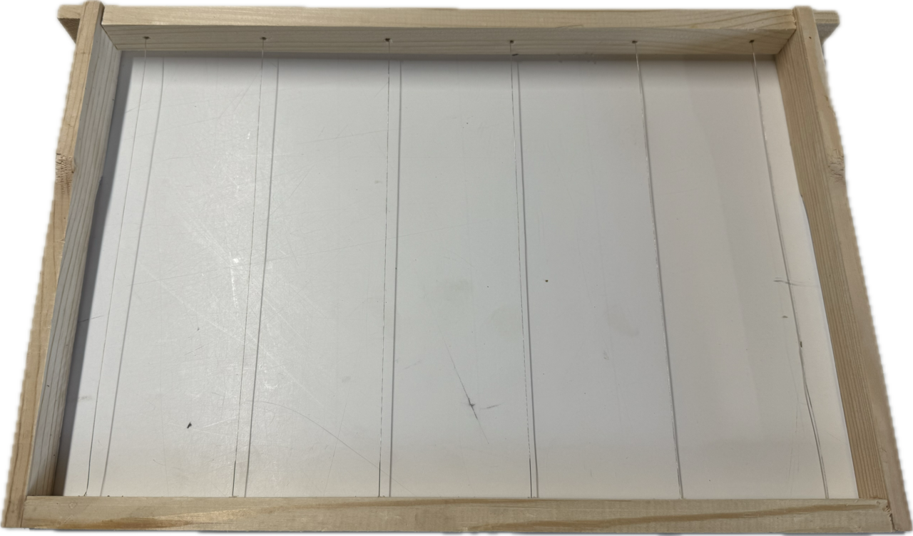 Ramen Dadant Blatt broedkamer met Hoffmanzijde Ramen Dadant Blatt broedkamer met Hoffmanzijde