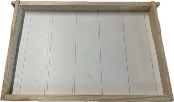 Ramen Dadant Blatt broedkamer met Hoffmanzijde Ramen Dadant Blatt broedkamer met Hoffmanzijde