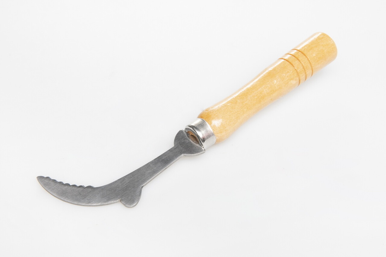 raam Lichter met houten handvat