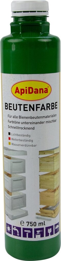 Kastverf groen 750ml