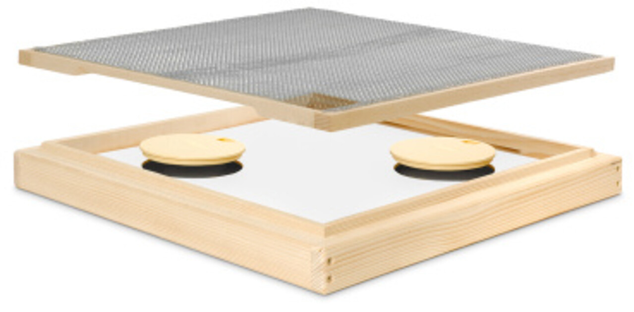 Segeberger komfort tussenbodem en bijenuitlaat hout