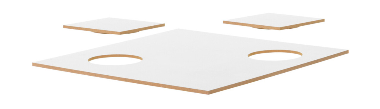 Segeberger komfort tussenbodem en bijenuitlaat hout