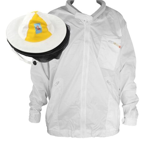 Imkerjack kind met losse kap XXS