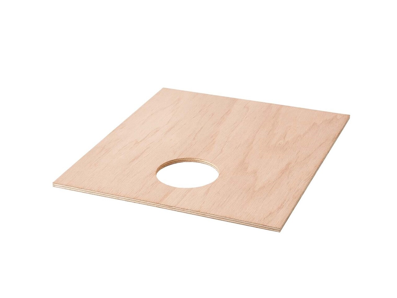 Dekplank hout met voergat