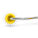 Honinglosser/kolbborstel klein 9,5cm met PVC naalden