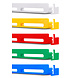 Segeberger vlieggatverkleiner PVC Blauw Segeberger vlieggatverkleiner PVC Blauw