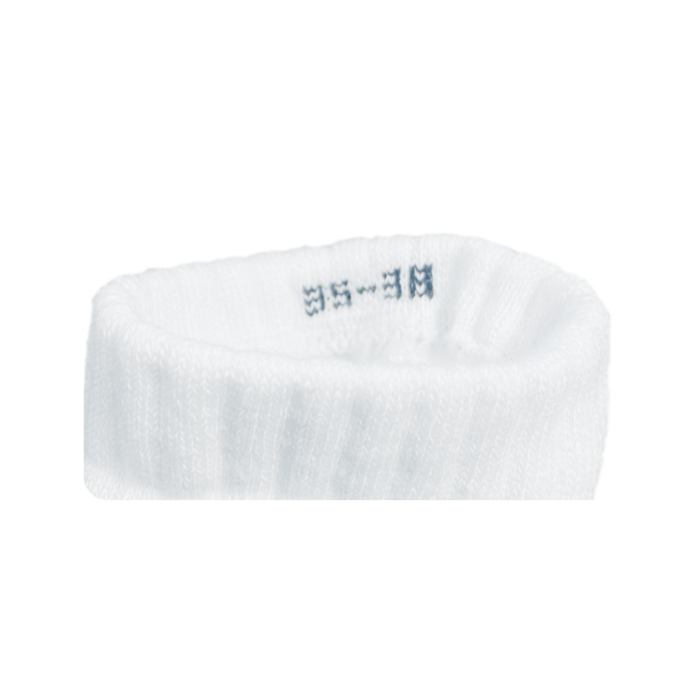 6 paar Kniekousen - Sportlook - Ster - Wit/Groen