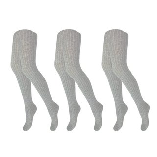 3 Pack Maillots - Rib - Grijs