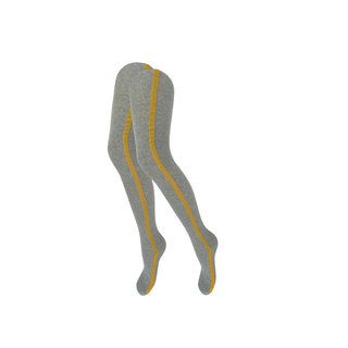 Kindermaillot - Streep - Grijs/Geel