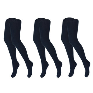 3 Pack Maillots - Rib - Marine/Zwart