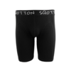 SQOTTON - Heren Boxershort - Lange Pijp - Zwart