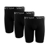 3-Pack SQOTTON® boxershort lange pijp Zwart