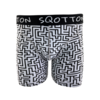 Boxershort - SQOTTON® - Doolhof - Grijs