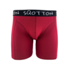 Boxershort - SQOTTON® - Basic - Bordeaux Rood