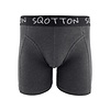 Boxershort - SQOTTON® - Basic - Antraciet