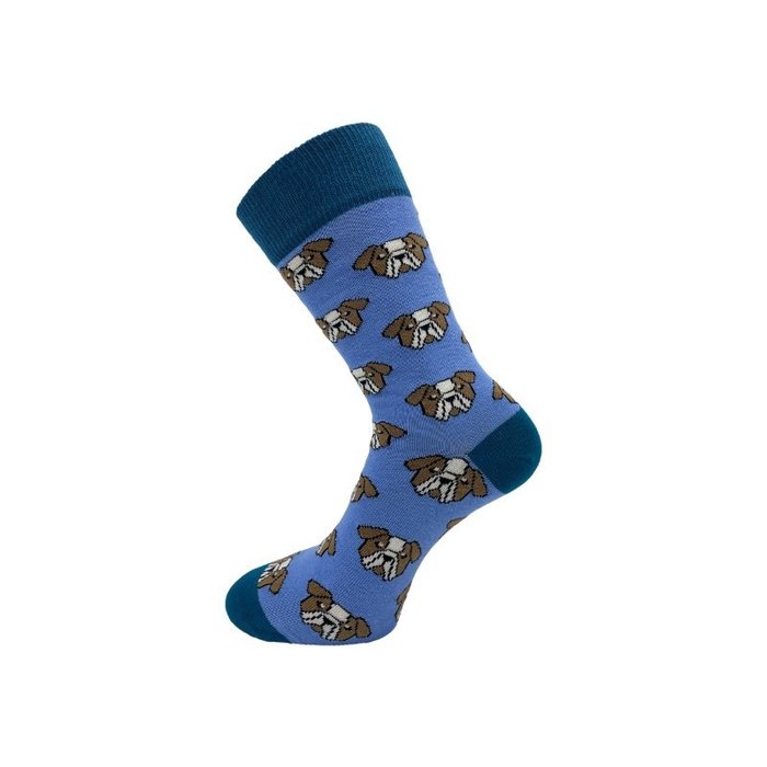 Naadloze sokken - Dog Face