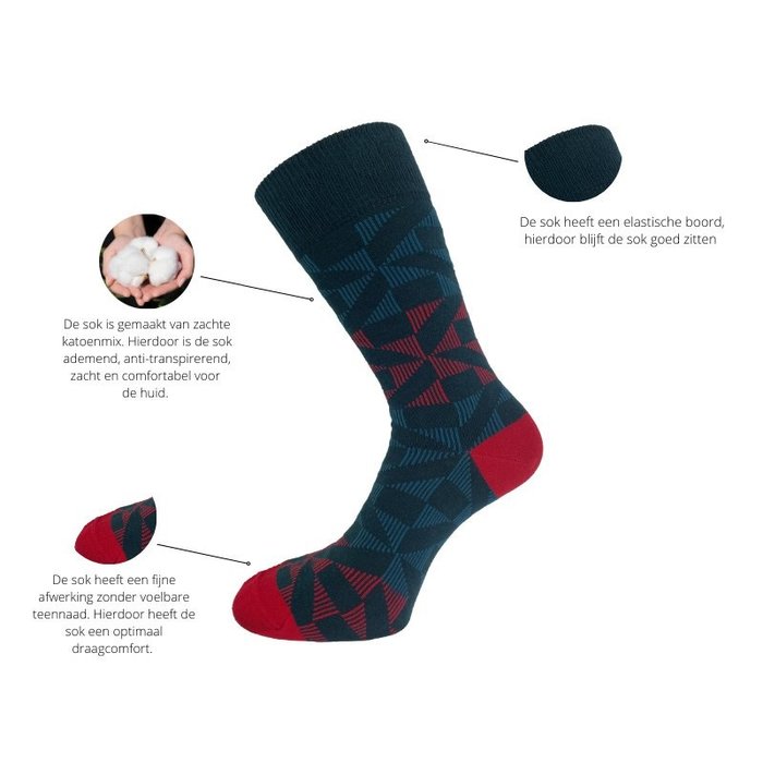 8 paar Naadloze sokken Glens