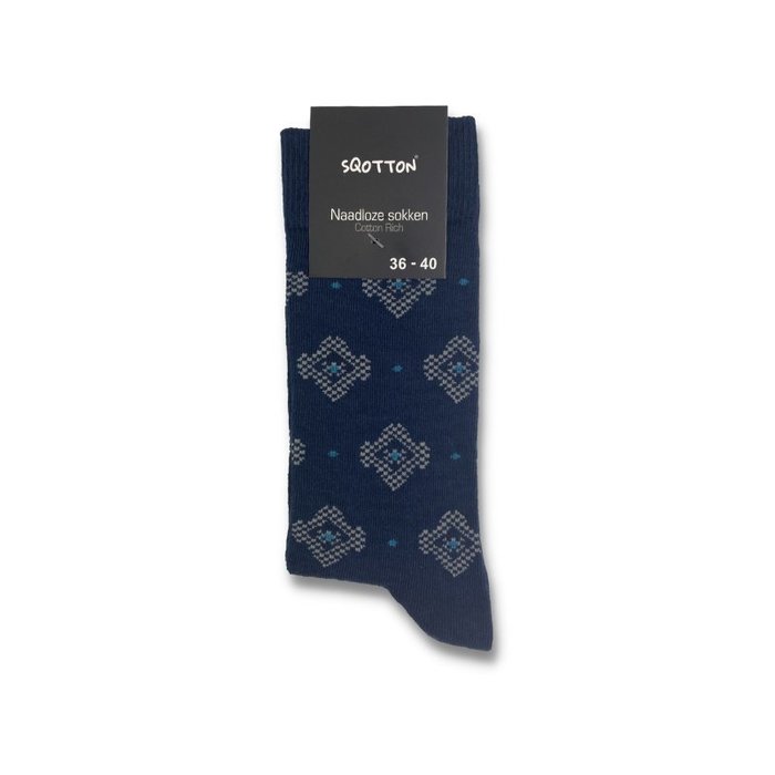 Naadloze sokken - Ruit/Rond