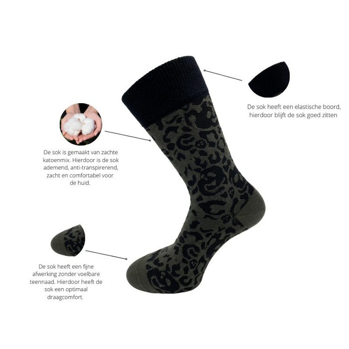 Naadloze sokken - Skelet Head