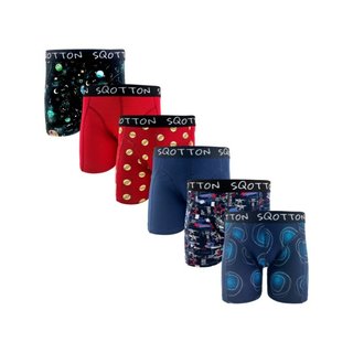 Heren boxershorts 6 stuks Scribble/Stars