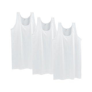 3 stuks Onderhemd King size 4XL/5XL Wit