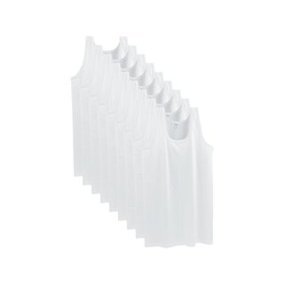 9 stuks Onderhemd King size 4XL/5XL Wit