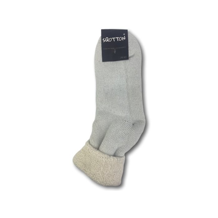 Merinowollen Huissok Blauw