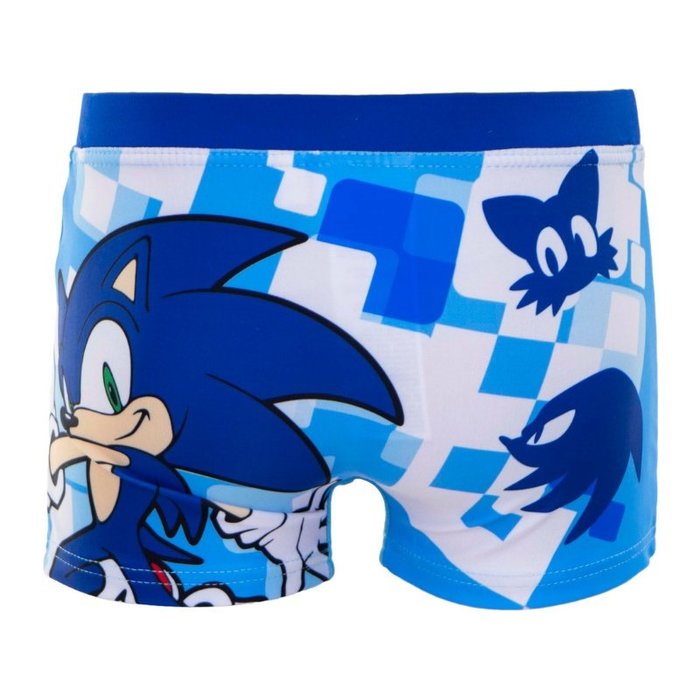 Sonic the Hedgehog Jongens Zwembroek Lichtblauw