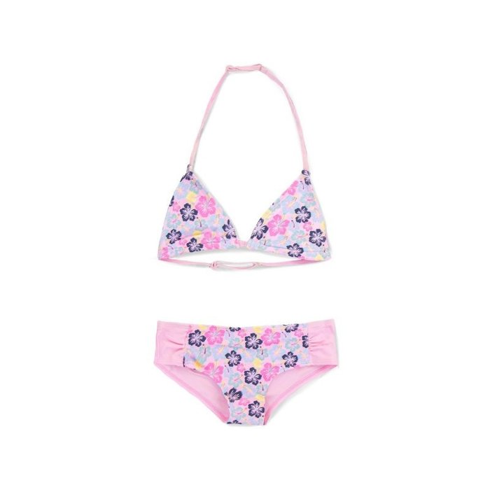 Meisjes Bikini Flowers Roze