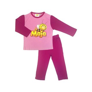 Kinderpyjama Maja de Bij Roze/Fuchsia