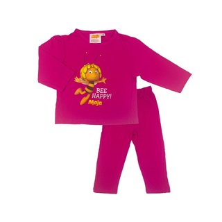 Kinderpyjama Maja de Bij Fuchsia