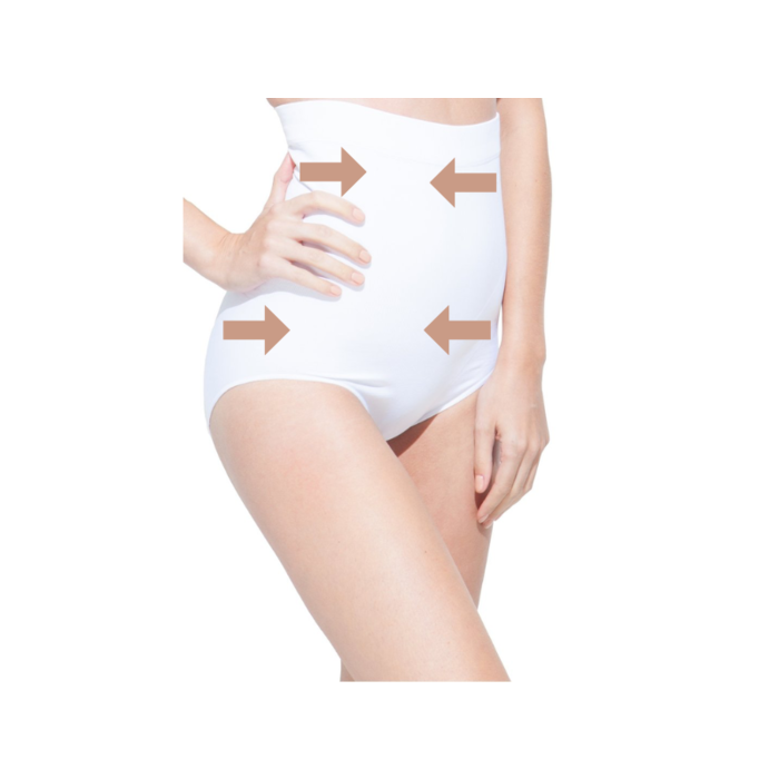 Shapewear Dames - Corrigerend Slip - High Waist - Wit