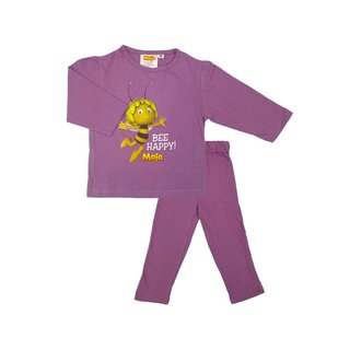 Kinderpyjama Maja de Bij Paars