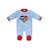 Baby romper boxpakje Superhelden Velours Blauw