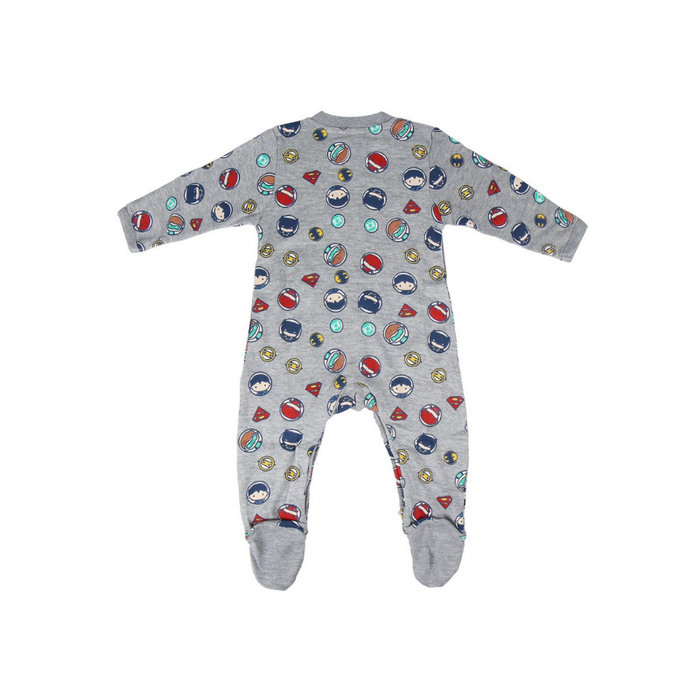 Baby romper boxpakje Superhelden Katoen Grijs