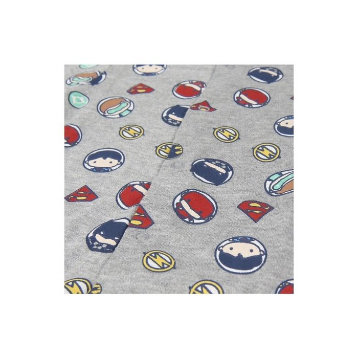 Baby romper boxpakje Superhelden Katoen Grijs