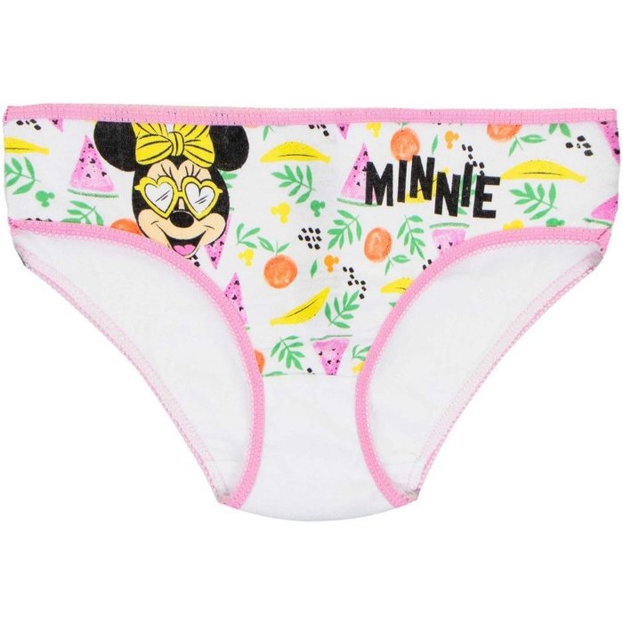 3 Pack Meisjes slips Minnie Mouse Roze-Wit-Grijs