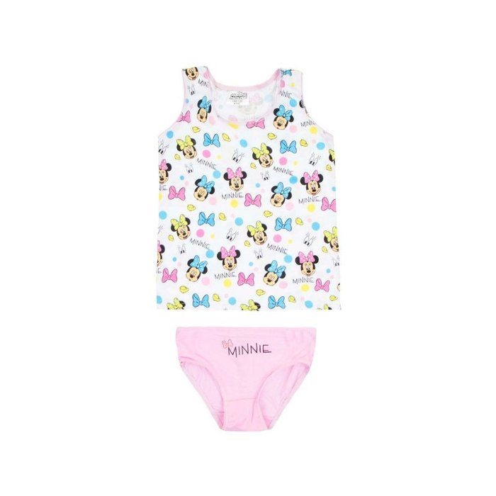 Meisjes ondergoedset Minnie Mouse All over print Roze