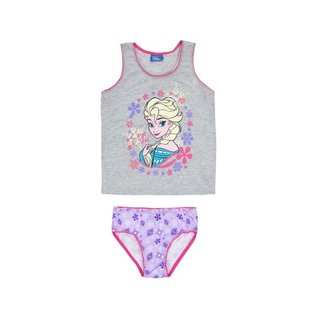 Meisjes ondergoedset Frozen Grijs-Paars