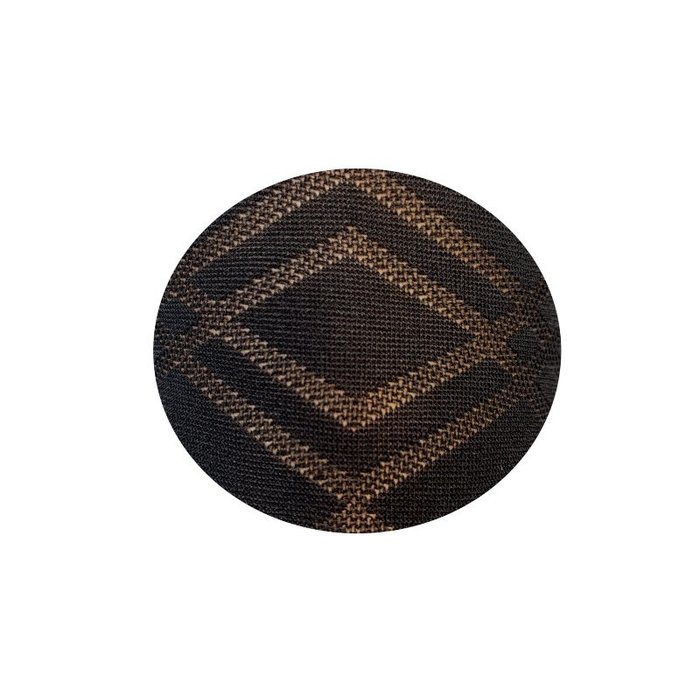 Panty ZigZag Ruit Zwart