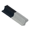 20 paar Sneakersokken Basic - Zwart-Grijs