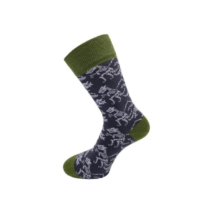 Vrolijke sokken met chocolade Giftbox After Party Oranje