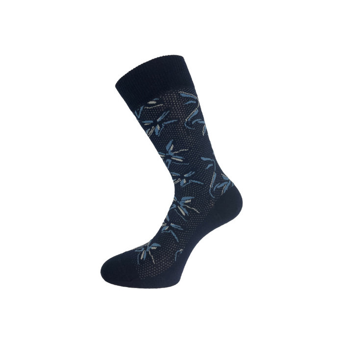 Naadloze sokken met chocolade Giftbox Munros Wit