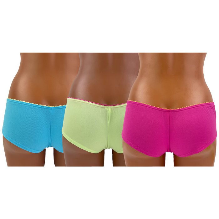 3 stuks Dames Hipsters Cocktail