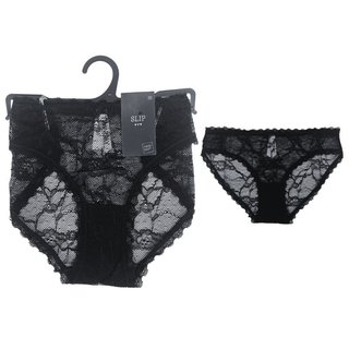 Dames Slip kant romantic zwart